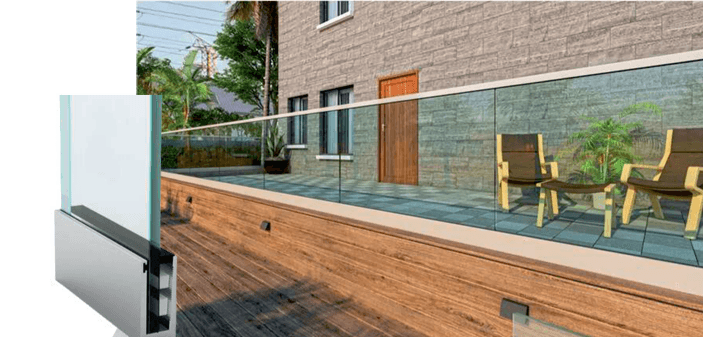 Railing — Bottom section 4